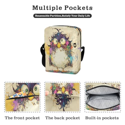 messenger bags for women Crossbody Small Bag For Women Womens Cross Body Purse Bags Adjustable Strap for Travel Travel- Aesthetic Beauty Bird2