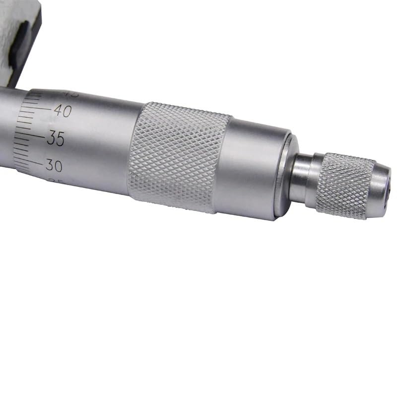 IP65 Mikrometr zewnętrzny 0-25mm Duży ekran Cyfrowy mikrometr Suwmiarka Miernik Mikrometr Węglik 0,001 MM Narzędzia pomiarowe,Wytrzymuje Intensywne UżYtkowanie(0-25mm)