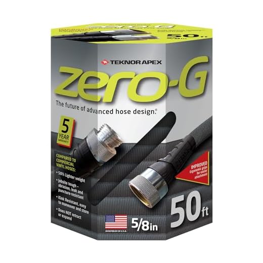 Lightweight Kink-Free 50ft Garden Hose