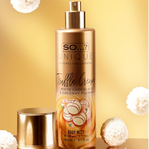So…? Unique Womens Truffle Cream Body Mist Fragrance Sray 150ml - Image 6