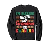 Photo Gallery benedetto con la nonna su kwanzaa divertente grafica afroamericana felpa Photo Gallery benedetto con la nonna su kwanzaa divertente grafica afroamericana felpa