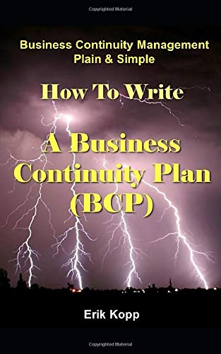 Business Continuity Management Plain Simple How To Write A Business 
