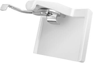 Ventanara® Klebeplatte ohne Bohren Klemmfix Jalousie Plissee (Jalousie Klebeplatte 2 Stück, Weiß)