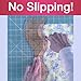 Guidelines4quilting Grip Strips - Non Slip Solution for Your Quilting Rulers and Templates - Crystal Clear, Peel and Stick Strips, 6 per Package. Repositionable and Leaves No Residue. Made in USA