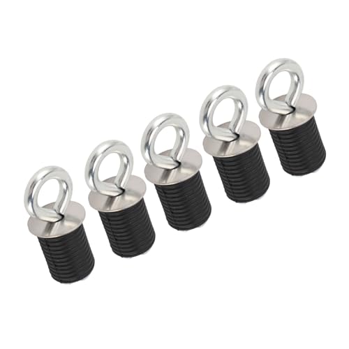 Anclajes de amarre de acero inoxidable de alta gama para la cama de ATV, kit de 5 uds.