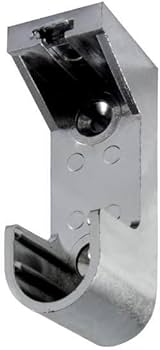 Set 8 Ganci Metallici Per Pannello Forato - Organizzatore Attrezzi Da 20 Cm