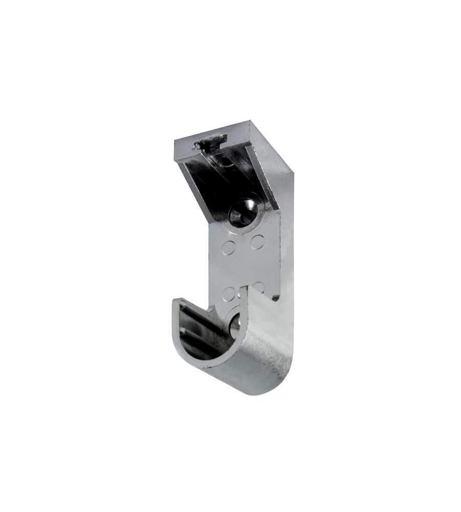 Masidef - Soporte de plástico para Tubo Ovalado de 2 Piezas, 30 cm x 15 cm, Talla