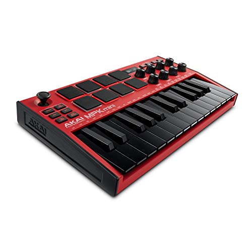Amazon | Akai Pro MIDIキーボード 25鍵USB ベロシティ対応8パッド音楽