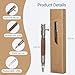 Umbrotiger Premium Bolt-Action Pen Gift Set - Elegant Copper Retractable Ballpoint for Men, Corporate & Birthday Gifts with Stress Relief Design (eplaceable refills + Gift Box) (Brown)