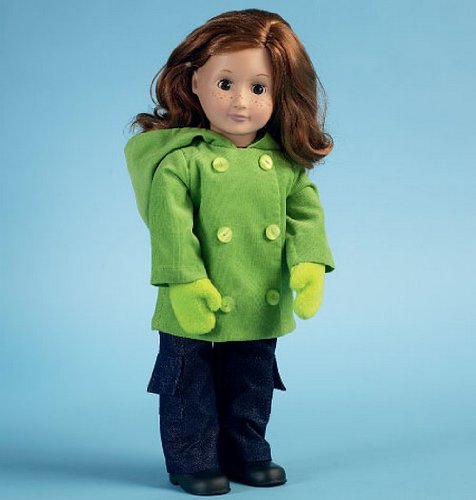 Mccall Pattern Company M6854 Clothes For 18-Inch Doll, Accessories And Carrier Sewing Template, One Size #TOP3