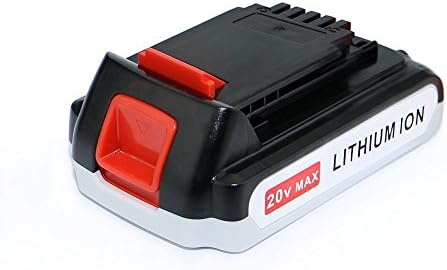 Swidan 20V MAX 2500mAh Lithium Ion Battery for Black & Decker LBXR20 LBX20 LB20 LBXR2020-OPE LSW20 LHT2220 LST220 LLP120 LPHT120 LCS120 Battery