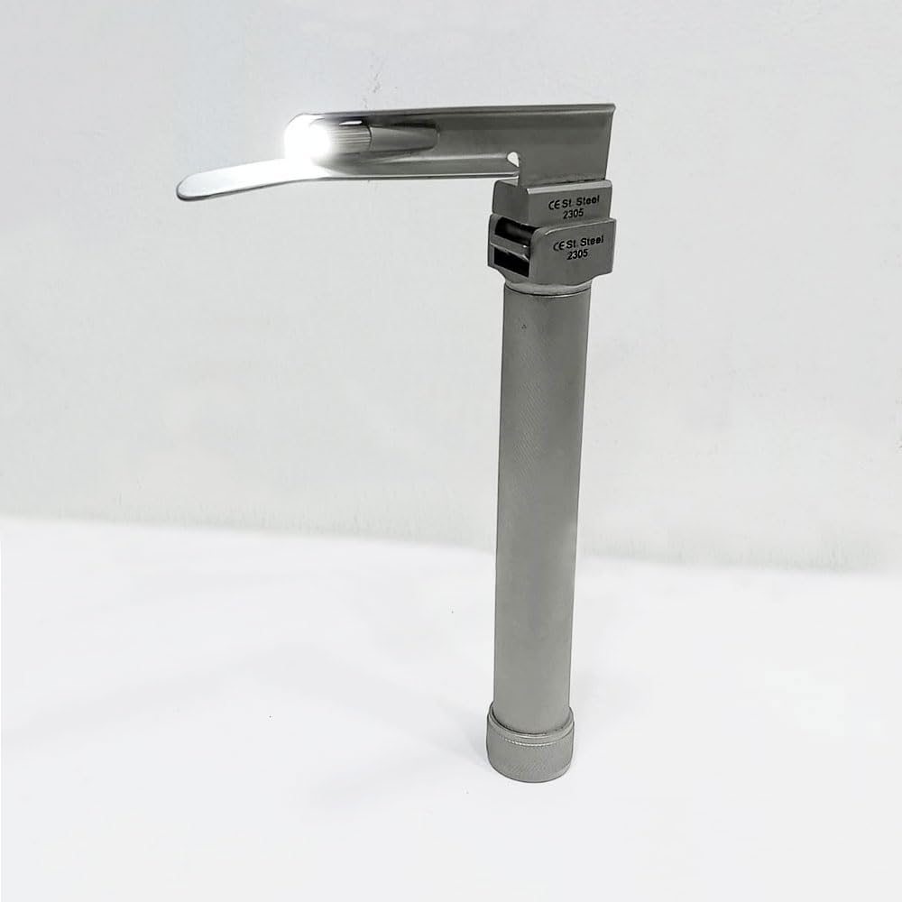 DESCO LED Laryngoscope Set with Infant/Pediatric Miller 00, 0 and 1 Type Blade - Image 2 thumbnail