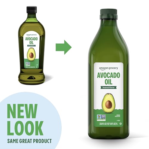 Image of Amazon Grocery, Avocado Oil, 33.8 Fl Oz (Previously Amazon Fresh, Packaging May Vary)