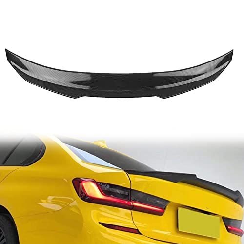 Aileron arrière ABS look carbone avec rabat séparateur pour coffre BMW G20 G80
