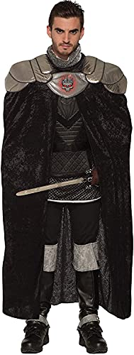 Cape de roi Forum Novelties AC80722 déguisement homme noir taille unique adulte