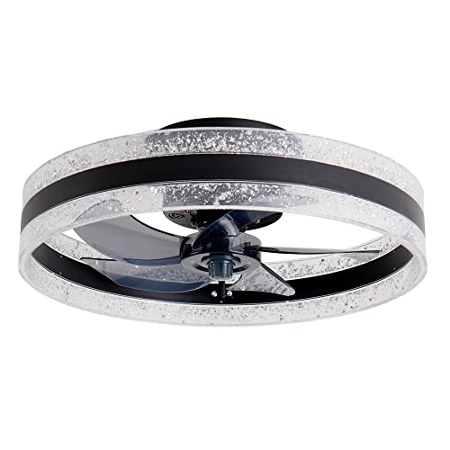 Ventilateur de plafond avec lampe LED et télécommande 6 vitesses - 2