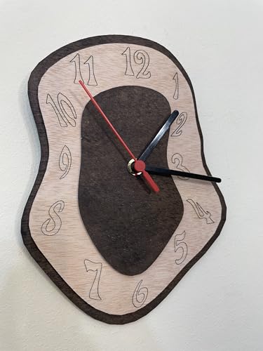 Genérico Reloj de Pared de Madera: Estilo y Funcionalidad en Armonía (Dali)