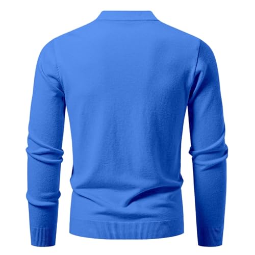 Mens Cardigan Sweater Knit V Neck Button Up Ribbed Sweaters Lightweight Soft Breathable Fabric Stylish for Daily Wear​3