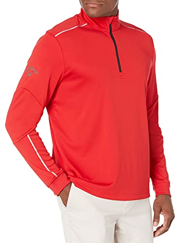 Image of Callaway Men's Long Sleeve Opti-Repel 1 /4-Zip Jacket