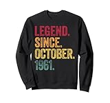Photo Gallery legend since october 1961 60th birthday gift 60 years old felpa Photo Gallery legend since october 1961 60th birthday gift 60 years old felpa