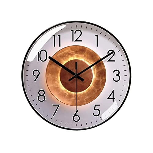 Horloge murale silencieuse à quartz mécanisme balayage continu
