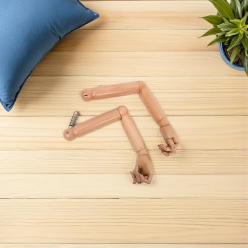 Brazo de maniquí móvil de madera para proyectos artísticos infantiles y modelos de dibujo 8