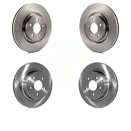 Front Rear Disc Brake Rotors Kit For 2008-2010 Chevrolet Cobalt SS K8-101054