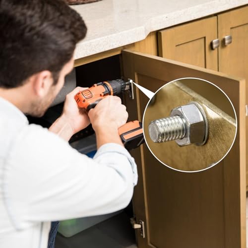 Fitschenringe Φ12 * 18 * 2,0mm Zimmertüren Spezial Tür Unterlegscheiben Edelstahl Türscharnier Montageringe Ohne Abriebspuren für Standard Zimmertüren 20Stk (M12)