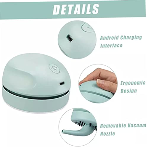 Desktop vacuümreiniger USB opladen met vacuümmondstukreinigingsborstel afneembaar ontwerptafel stof stofzuiger beste reiniger voor piano computer auto pc stofreiniger, bureaubladreiniging - Image 8