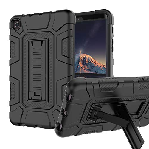 Samsung Galaxy Tab A 8.4 2020 Case Hybrid Shockproof Rugged Drop Protection Cover Built with Kickstand for Galaxy Tab A 8.4 Inch 2020 SM-T307 (Black)