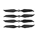 RCGEEK Carbon Fiber Propellers 8331 Low Noise Blades Foldable Quiet Props Quick Release Replacement for DJI Mavic Pro Platinum Mavic Pro Propellers, 2 Pairs