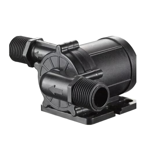 Industrial Water Pressure Diaphragm Pump 12V Low Noise Mini Immersion Pump 12m Lift Brushless Motor 700L/H Boost Pumps(DC-4812A 12V 30W)