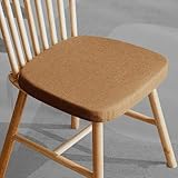 Parfait pour les familles avec des animaux domestiques et des enfants : fabriqué à partir de tissu de lin de haute qualité, notre coussin de chaise combine qualité exceptionnelle et durabilité. Sa texture douce offre un confort tout en améliorant