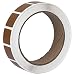 Law Enforcement Targets Self-Adhesive Target Pasters 3/4 Inch Square Brown 500 Per