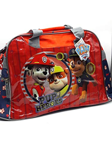 Astro Europa Bolsa DE Deporte LA Patrulla Canina Pup Heroes con Chase, Marshall Y Rubble 53x28x19cm