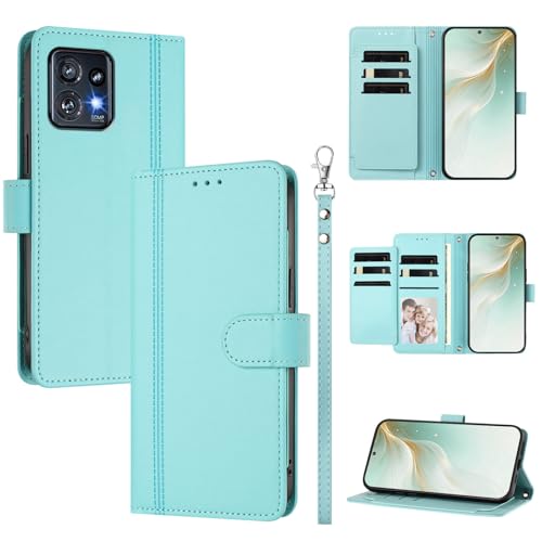 �X�}�z�P�[�X �Ή��@�� for Motorola Moto X40 / X40 Pro/Edge 40 Pro/Edge Plus 2023 5G �X�}�z�P�[�X�y�E�H���b�g�f�U�C�� �f���A���J�[�h�X���b�g �L���b�V�� �t���b�v���X�^���h �����h�~�zMint