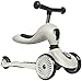 Scooter pour Enfants Kick Scooter PU Wheel Siège Pliant Réglable Assis Ou Pédale De Frein Scooter 3-Roues Scooter (Couleur: A)