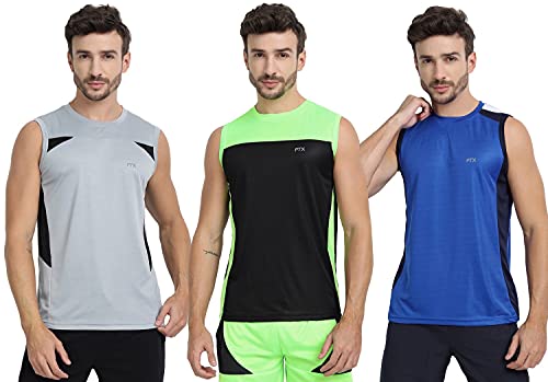 Image of FTX Men's Solid Regular Fit T-Shirt