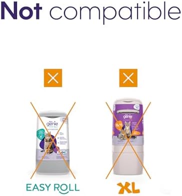 Litter Genie Refill Bags | Jumbo 2-Pack, 56 Total ft | Up to 8 Months of Supply in 2 cartridges | Ultimate Odor Control Cat Litter Bags — view 5