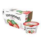 Two Good Too Good & Co. Strawberry Flavored Greek Yogurt Cultured, 5.3 OZ