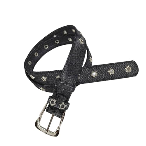 Classical Jeans Belt Star Accent Waistband For Fashionable Women And Lady Girls Decorative Waist Chain Accessory4