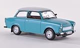  Trabant 601 de Luxe, blau/weiss , Modellauto, Fertigmodell, IST Models 1:43