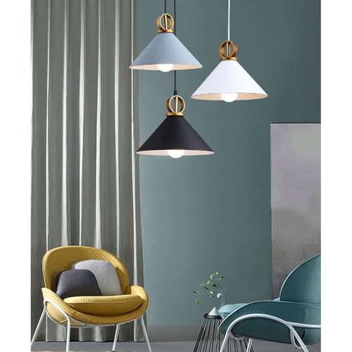 Lámpara colgante de metal para comedor moderno y decoración de salón minimalista 2