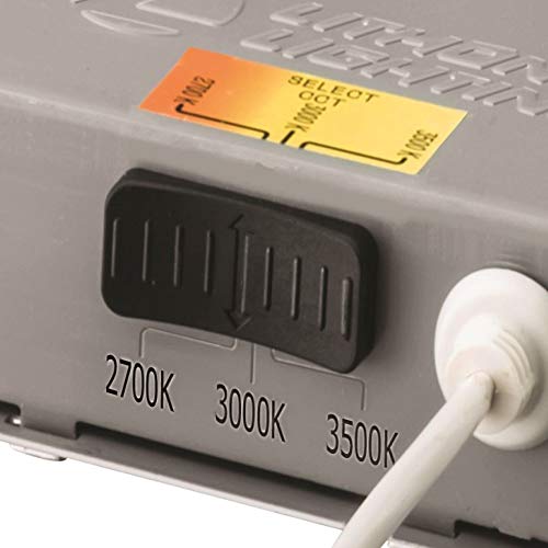 Lithonia Lighting Wf6 Led 30K Mw M6 13W Ultra Thin 6" Dimmable Led Recessed Ceiling Light, 3000K, White #TOP5