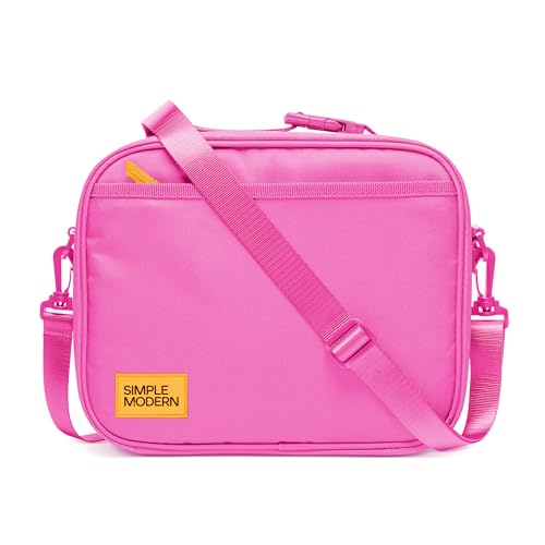 Simple Modern Hadley with Shoulder Strap | Lunch Box for Kids, Teens, and Adults | Insulated Bag for Girls, Boys, Women, Men | Meal Containers with...