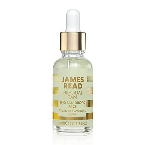 Preisvergleich Produktbild JAMES READ H2O-Bräunungstropfen mit allmählichem Bräunungseffekt Gesicht (30 ml) Kombinierbar mit Ihrer täglichen Hautpflege für einen natürlich strahlenden Teint Mit TANTONE Technology