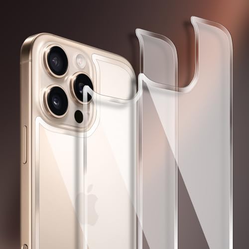 Shacoryze for iPhone 16 Pro Max Back Glass Protector(3-Pack) iPhone 16 Pro Max Back Screen Protector Rear Tempered Glass Crystal Clear for iPhone 16 Pro Max (6.9 inch)