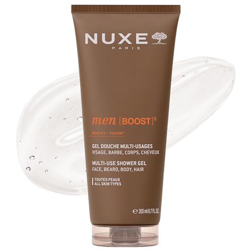 Nuxe Men Gel Doccia Multi-uso Gel Doccia 4 in 1 Viso Barba Corpo e Capelli 200ml