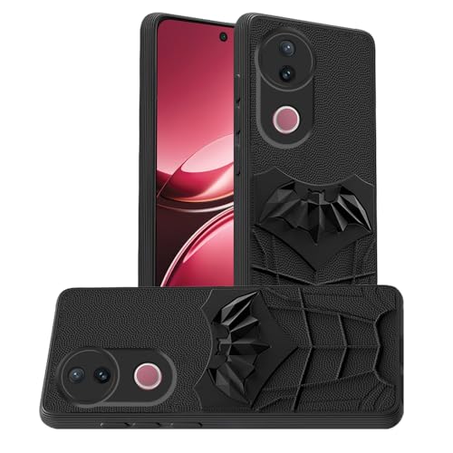Image of AESTMO Back Cover for iQOO Z10R 5G / Vivo V50 / V50e 5G / Vivo T4R 5G | Stylish | Soft Silicone | Shockproof | Camera Lens Protection Back Cover (Black)