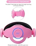 Head Strap for Oculus Quest 2, Adjustable Elite Strap with Silicone Controller Covers, VR Face Cover & Front Face Protector, Comfortable Replacement Set for Oculus Quest 2 Accessories (Pink)
